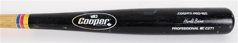 **LIVE MONDAY** Harold Baines Bat