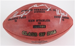 2016 Brett Favre, Tony Dungy & more Signed HOF Football (JSA)