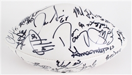 1994 Brett Favre, LeRoy Butler & more Green Bay Packers Multi Signed Football (JSA) 
