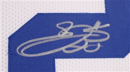 1990-2002 Emmitt Smith Dallas Cowboy Signed 35x43 Framed Jersey (Emmitt Smith Hologram)