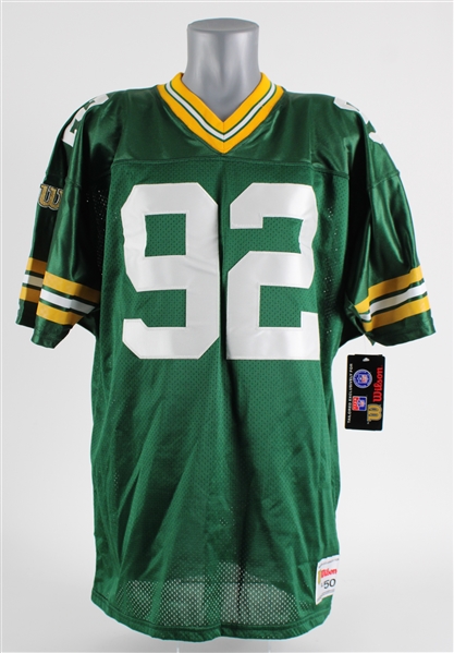 1993-98 Reggie White Green Bay Packers Signed Jersey (JSA)