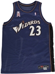 2001-02 Michael Jordan Washington Wizards Road Jersey (MEARS A5)