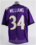 2011 Ricky Williams Baltimore Ravens Signed Jersey (SWAU)