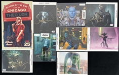 2000s Jack Quaid, Michael Rooker & more Signed 8"x10" Photos (SWAU, Beckett)(Lot of 9)