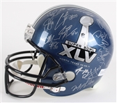 2011 Clay Matthews, Donald Driver & more Green Bay Packers Super Bowl XLV Multi Signed Helmet (JSA)