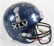 2011 Nick Collins, Charles Woodson & more Green Bay Packers Super Bowl XLV Multi Signed Helmet (JSA) 