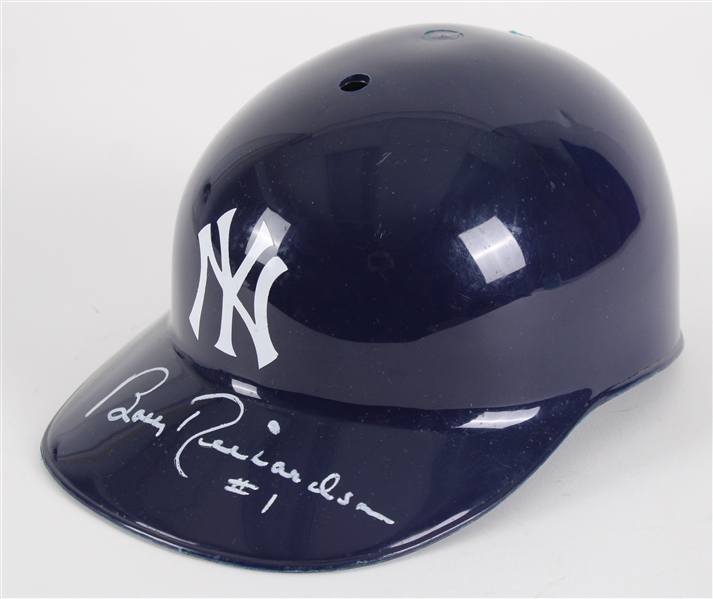 1955-66 Bobby Richardson New York Yankees Signed Souvenir Batting Helmet (JSA)