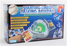 1988 Starting Line Up Talking Baseball Parker Brothers 17"x7"x11" Game 