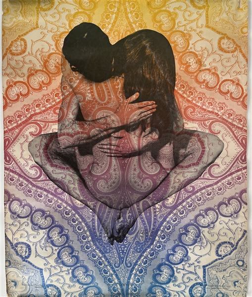 1970s Hippie Poster 22"x28"