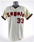 1976-77 Don Kirkwood California Angels Game Worn Jersey (Heritage COA)