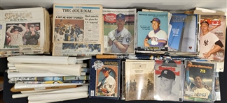 1970s-2020s Milwaukee Brewers, Basketball Newspapers, Magazines, Caps & more (Lot of 250+)