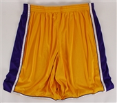Shaquille O'Neal Los Angeles Lakers Signed Shorts (JSA) 