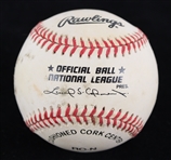 1994-99 Hank Aaron Milwaukee Braves Signed 553/755 ONL Coleman Baseball (JSA) 