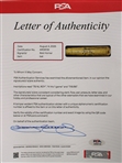 1988 Bob Horner Signed Adirondack Professional Model Game Used Bat (PSA/DNA) MEARS A10