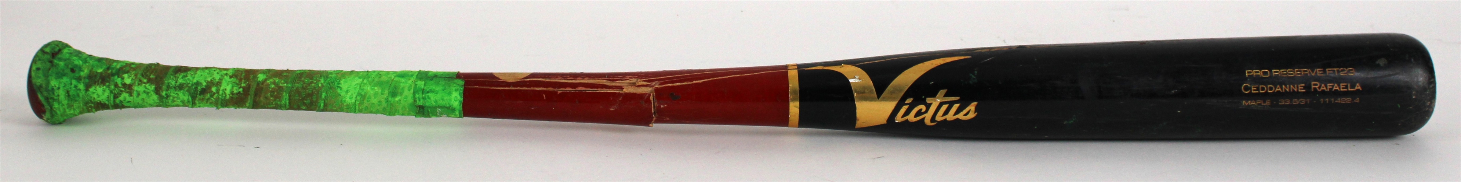 2022-2023 Ceddanne Rafaela Victus Professional Model Game Used Bat (MEARS A7)