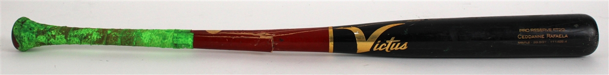 2022-2023 Ceddanne Rafaela Victus Professional Model Game Used Bat (MEARS A7)