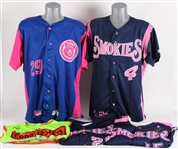 2000s Las Vegas Aviators & Tennessee Smokies Minor League Game Worn Jerseys (Lot of 5)