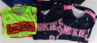 2000s Las Vegas Aviators & Tennessee Smokies Minor League Game Worn Jerseys (Lot of 5)