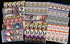 1990s Basketball, Football, Desert Storm & more Uncut Trading Card Sheets (Lot of 260+)