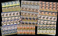 1990s Basketball, Football, Desert Storm & more Uncut Trading Card Sheets (Lot of 260+)