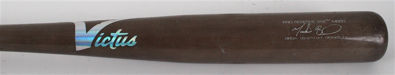 2025 Mookie Betts Los Angeles Dodgers Victus Professional Model Game Used Bat (MEARS A9)