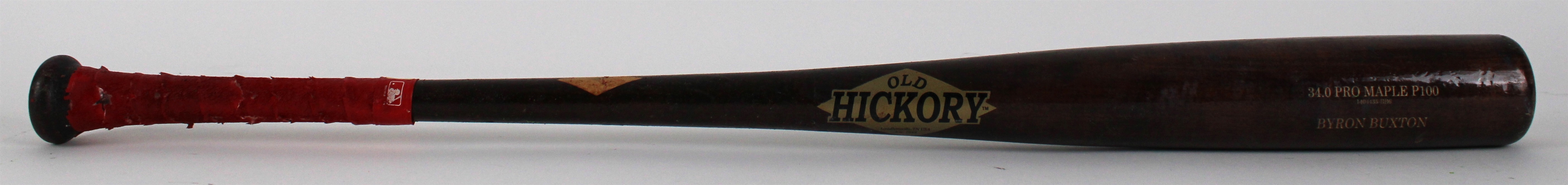 2018 Byron Buxton Old Hickory Professional Model Game Used Bat (MEARS A9)