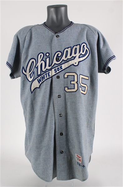 1970 Hopkins / Monchak Game Worn Road Jersey (MEARS LOA)