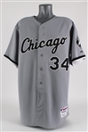 2010 Gavin Floyd Chicago White Sox Game Worn Road Jersey (MEARS LOA)