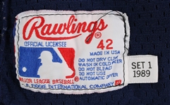 1989 Walt Hriniak Chicago White Sox Game Worn Batting Practice Jersey (MEARS LOA) 
