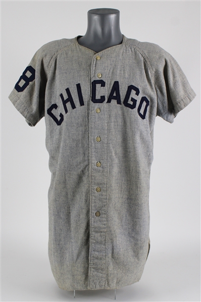 1963 Frank Baumann Chicago White Sox Game Worn Road Jersey (MEARS A10)