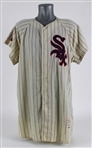 1961 Frank Baumann Chicago White Sox Game Worn Home Jersey (MEARS / Restored Numbers)