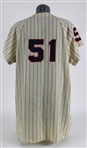 1961 Frank Baumann Chicago White Sox Game Worn Home Jersey (MEARS / Restored Numbers)