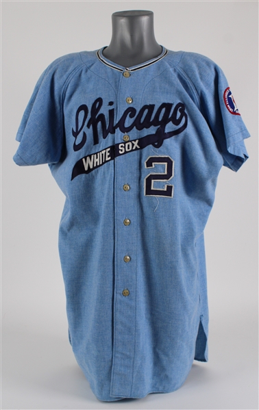 1967 Smoky Burgess Chicago White Sox Game Worn Road Jersey (MEARS LOA / Restored)