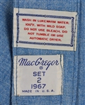 1967 Smoky Burgess Chicago White Sox Game Worn Road Jersey (MEARS LOA / Restored)