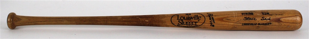 1986-89 Steve Sax Louisville Slugger Professional Model Game Used Bat (MEARS A8) 