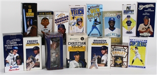 2001-25 Milwaukee Brewers Bobblehead Collection (Lot of 15)