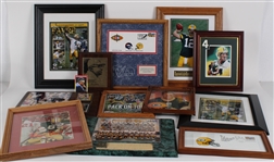 1970-2000s Green Bay Packers Photos, Plaques & more (Lot of 21)