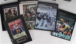 1970-2000s Green Bay Packers Photos, Plaques & more (Lot of 21)