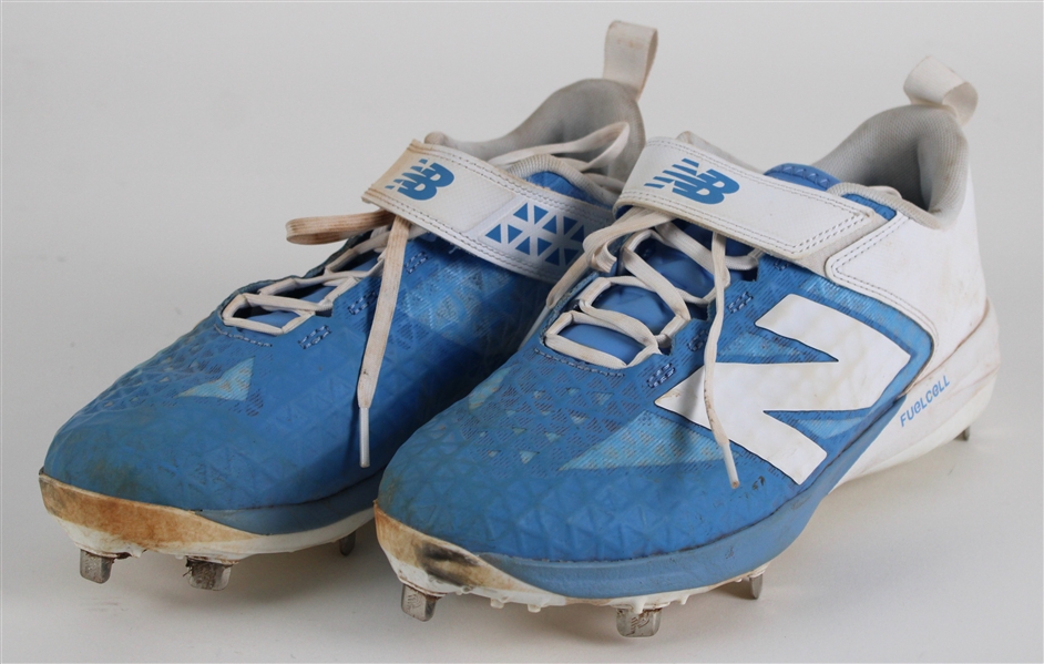 2026 Pete Crow-Armstrong Chicago Cubs Game Worn New Balance Cleats (MEARS LOA)