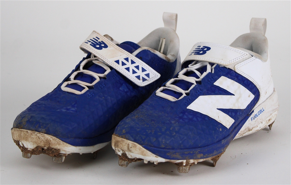 2026 Pete Crow-Armstrong Chicago Cubs Game Worn New Balance Cleats (MEARS LOA)