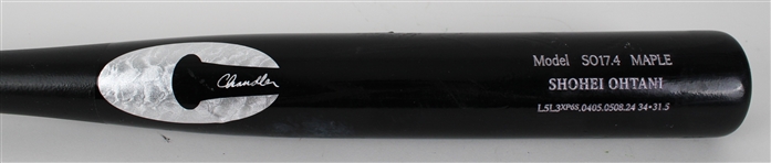 2024 Shohei Ohtani Chandler Professional Model Game Used Bat (MEARS A8)