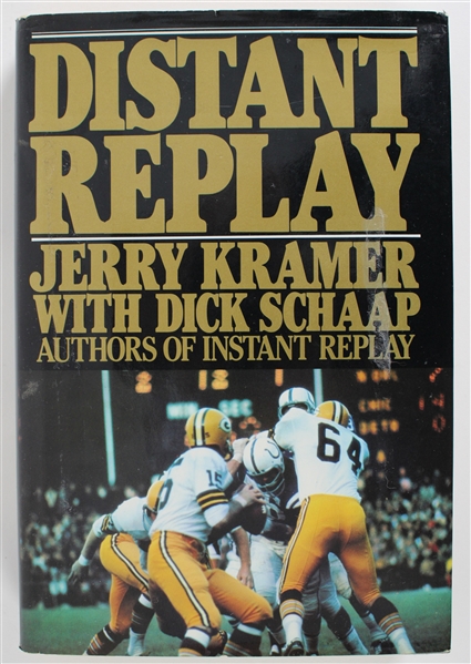 1985 Boyd Dowler, Tony Canadeo & more Signed Distant Replay Book (JSA)