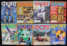 1973-86 Sport Magazines Featuring Reggie Jackson, Pete Rose & more (Lot of 8) 
