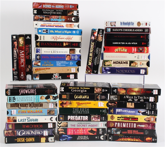 1990s-2000 VHS Movie Collection (Lot of 45+)