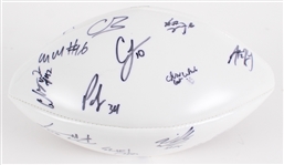 2000s Aaron Rodgers, Chris White & more Green Bay Packers Multi Signed Football (JSA) 