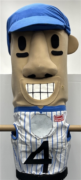 1997 Milwaukee Brewers Hot Dog #4 Mascot Racing Sausage Inspired Costume 