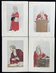1869-1887 Vanity Fair 12"x16" Judicial Prints (Lot of 8)